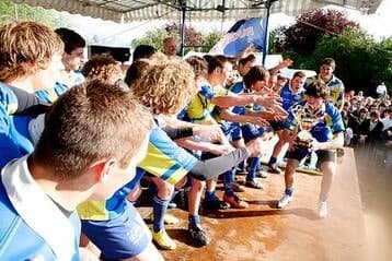 kids rugby parade